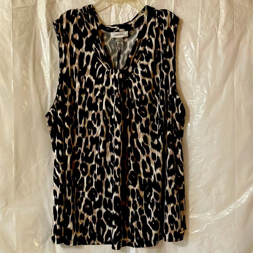 Calvin Klein 3X sleeveless top NWT